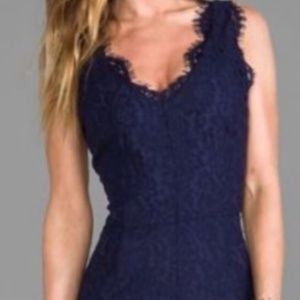 Joie Rori Lace Dress- Navy XS